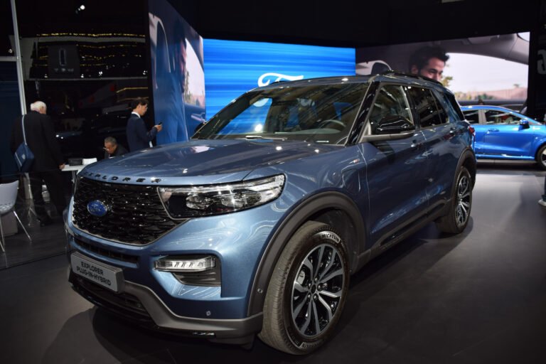 2022 Ford Explorer on Display