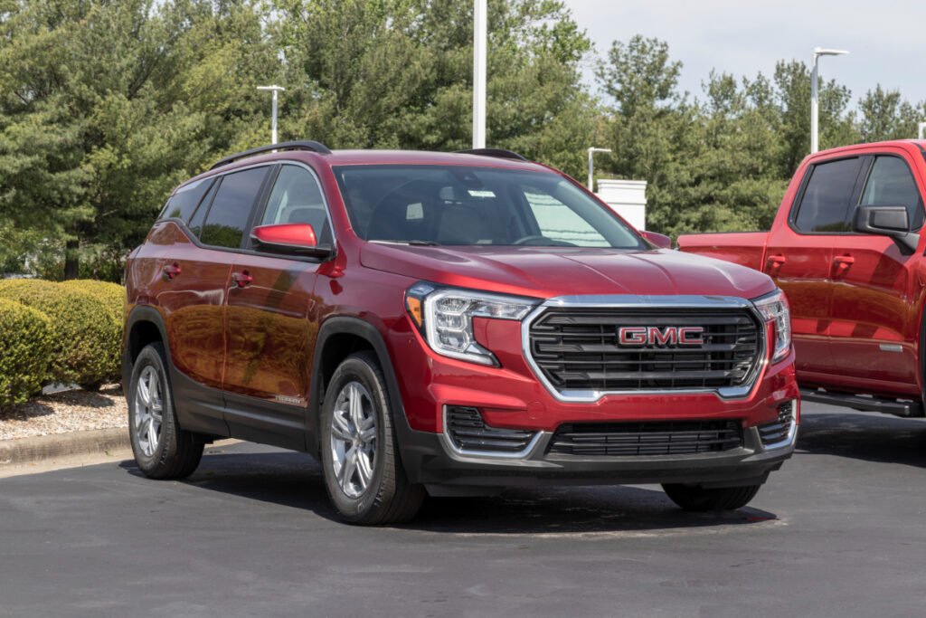 2022 GMC Terrain SUV at Display